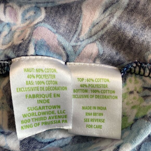 Lilly Pulitzer Girls Giavanna Dress Colorful Floral Long Sleeve Pockets Sz S - Picture 8 of 16